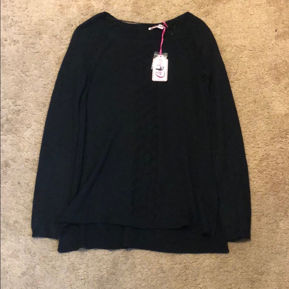 Black sweater